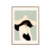 poster maxime - coco noir marco de roble - 30x40 cm