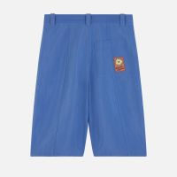 maison kitsune cotton-blend bermuda shorts - 42m
