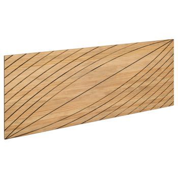 Cabecero Hoja 150x60cm En Madera Maciza De Pino Acabado Vintage Estilo Industrial Box Furniture