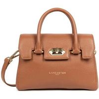 lancaster bolso de mano bolso de mano con solapa con cierre metalico mini milano cosmos para mujer