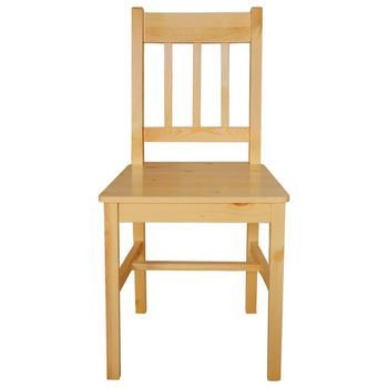 Sillas De Comedor 4 Unidades Madera De Pino