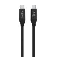 belkin inz001bt08mbk cable usb-c 40 pd 100w 80cm negro