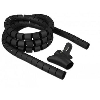 Manguera de cable DeLOCK 18837 Negra 2,5 m