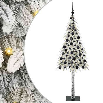 Árbol De Navidad Con 300 Led Con Soporte 180 Cm Pe Y Acero Vidaxl