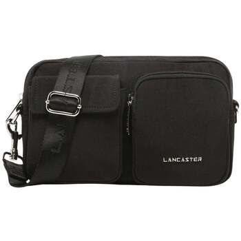 LANCASTER Bandolera Bolso trotteur con cremallera Basic Pocket Negro para mujer