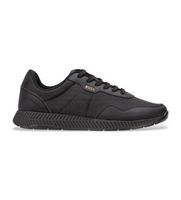 boss para hombre 50536481 zapatillas titanium runn negro 45 plano cordones deportivo