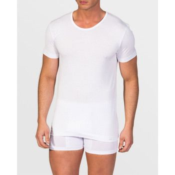 Zd - Zero Defects Camiseta interior Camiseta interior cuello redondo hombre hilo de Escocia para hombre