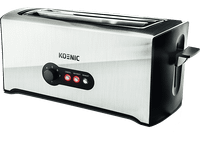 tostadora - koenic kto 4331 m 1600 w 4 rebanadas descongelacion plata