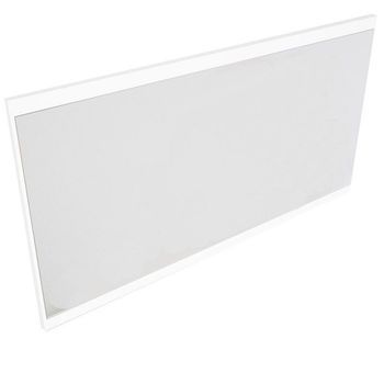 Espejo De Pared Alice Horizontal Blanco Mate 51x96,6x1,9 Cm
