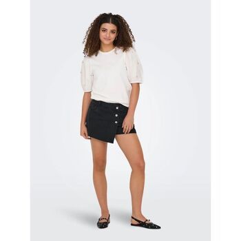 Only Falda 15256608 LESLY-WASHED BLACK para mujer
