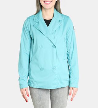 Colmar para mujer. 1900-6ZB Chaqueta Trench Softshell azul (46), Casual, Poliéster