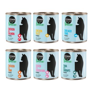 Cosma Nature 12 x 280 g - Pack Ahorro - Pack mixto I: 6 variedades
