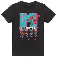 mtv camiseta color chips para mujer