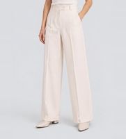 circolo 1901 para mujer fd4044 pantalon masculino beige 38 casual algodon clasico