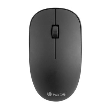 NGS Easy Alpha Ratón Óptico Inalámbrico 1000 DPI Negro