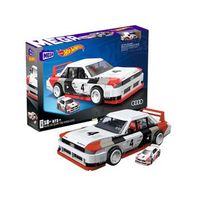 coche audi 90 quattro isma gto hot wheels de construccion con 973 bloques escala 115