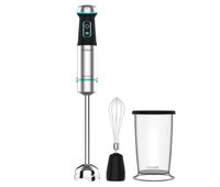 cecotec batidora de mano power titanblack 1200 xl cream 1200 w tecnologia crossblades con cuchillas 4 hojas pie xl