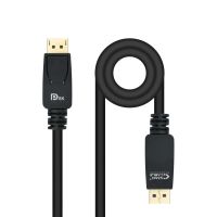nanocable cable displayport 14 machomacho negro 3 m