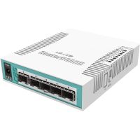 mikrotik crs106-1c-5s switch smart 5 puertos sfp  1 puerto combinado sfpgigabit ethernet