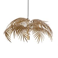 lampara de techo de zinc dorado o83 cm