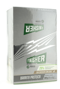 Finisher Barrita Proteica Chocolate con Leche 20 uds