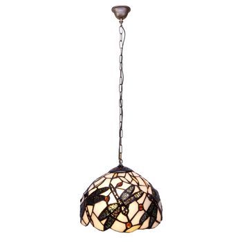 Colgante De Techo Menor D. 20cm   Cadena Tiffany  Pedrera