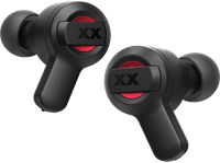 auriculares true wireless - jvc ha-xc62t-r-u autonomia 24 h deep bass compatible asistente de voz negro