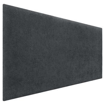 Dhome Cabecero Negro 105cm Acabado Toalla Soft Tapizado Liso 4cm Grosor 70 Alto Tejido Suave Para Pared Acústicos Cabeceros Absorbentes (105cm, 4cm - 70 Al. - Negro)