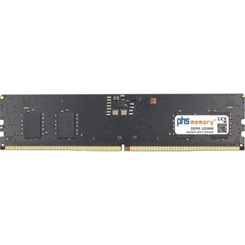 Memoria RAM PHS-memory SP608069 32GB 4x8GB DDR5 5600MHz 288 Pins Negro