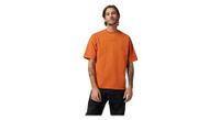camiseta oversize fox wordmark naranja para hombre