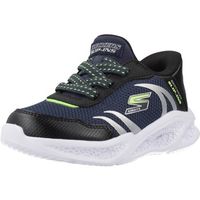 skechers zapatillas slip-ins meteor lights para nino