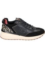 zapatos de piel con cuna para mujer carmela 162441 negro 40