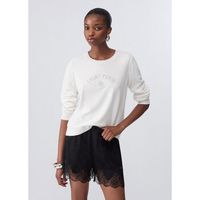 liu jo jersey punto con micro lentejuelas para mujer
