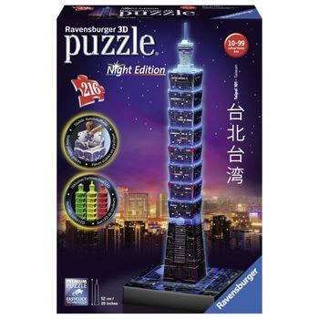 Pz 3d Iluminado Taipei