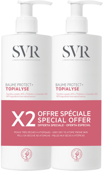 SVR Topialyse Baume Protect+ 2x400 ml