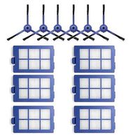repuestos para cepillos laterales y filtros hepa compatibles con el robot aspirador hibrido eufy x8 accesorios 20930