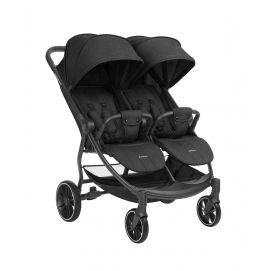 Carrito gemelar Happy 2 Negro 2024