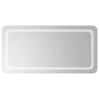 Espejo De Baño Con Led 50x100 Cm Vidaxl