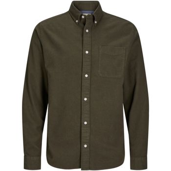 Jack & Jones Camisa manga larga 12265385 JPRBLUNORRIS FLANNEL LS SHIRT BF LN PEAT para hombre