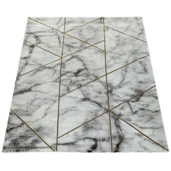 Alfombra Krevor amarillo 80x150 cm