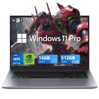 portatil du71 intel core n95 16gb 512gb ssd 173 fhd nvidia geforce mx550 gris