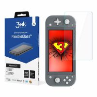 cristal flexible 3mk flexibleglass para nintendo switch lite