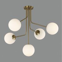 lampara de techo parma 5 luces