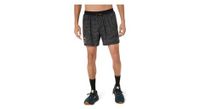 pantalon corto asics fujitrail 5in negro hombre