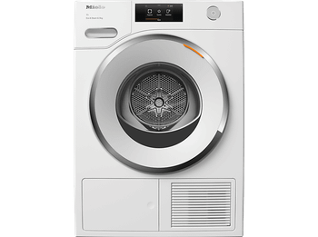 Secadora bomba de calor - Miele TWR780WP Eco&Steam, 9kg, 20 programas, Blanco