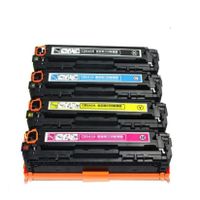 cb540-cb541-cb542-cb543 pack 4 toners hp cp1215 cp1515 cm1312 serie 125a