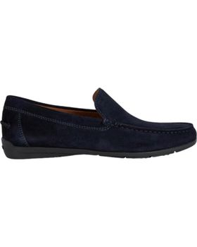 de GEOX MOCASIN PIEL SERRAJE AZUL C4002 NAVY