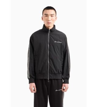 A|X Armani Exchange para hombre. 8NZB99ZNXXZ1200 Chaqueta Campera negro (XXL), Casual, Poliamida, Manga larga