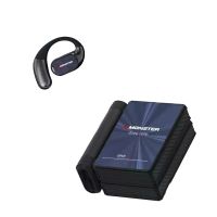 monstruo ac530 tws bluetooth v60 auriculares de 142 mm controladores ipx5 a prueba de agua auriculares deportivos ergo