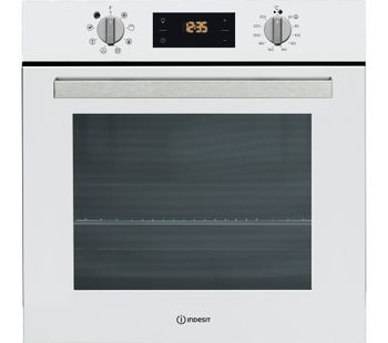 INDESIT IFW 6340 WH Electric Oven - White, White